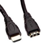Basekit Cablu Extender HDMI Tata la HDMI Mama, 4K @30Hz, Basekit, Ecranat, Negru, 1/2/3/5 m (BK-KPHDMF)