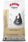 ARION Original Mature 7+ Senior Small Chicken Rice 2 kg hrana caine matur, cu pui