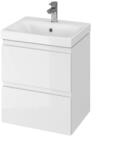 Cersanit Set mobilier cu lavoar Cersanit, Moduo 50 cm, montat, gri (S801-342)