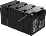 Powery ólom zselés akku szünetmentes APC Smart-UPS XL 2200 Tower/Rack Convertible 12V 20Ah -18Ah is