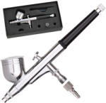 TC TECHNIC Modellező mini airbrush festékszóró 0, 3 mm-es fúvókával Technic B-130 Double Action Black mini - takaritogep