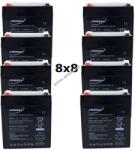 Powery ólom zselés akku 12V 6Ah APC Smart-UPS RT 15K RM