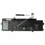 VHBW Helyettesítő akku Dell Chromebook 11-3120 típus 5R9DD 11.4V, 4000mAh