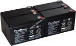 Powery FirstPower ólom zselés akku szünetmenteshez APC RBC23 7Ah 12V