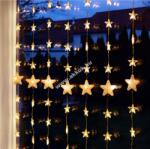 Goobay 80 LED csillagfüggöny távirányítóval időzítővel és dimmerrel 31V kültéri táppal melegfehér