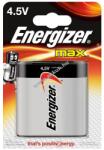 Energizer Max laposelem, zsebtelep 4, 5V 3LR12