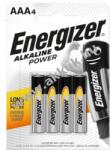 Energizer Alkaline Power elem AAA mikro E92 4db/csom