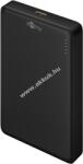 Goobay Powerbank, vezeték nélküli 10000mAh, fekete - A készlet erejéig!