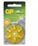 GP Batteries hallókészülék elem, ZA10 6db/csomag