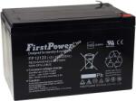 First Power ólom zselés akku szünetmenteshez APC RBC 4 12V 12Ah VdS