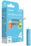 Panasonic eneloop lite AAA micro akku BK-4LCCE/4BE 550mAh 4db/csomag