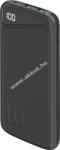 Goobay powerbank, gyorstöltés, 10000mAh, fekete (USB-C, PD, QC 3.0) - Kiárusítás!