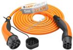 LAPP HELIX önfeltekeredő Type 2 töltőkábel 22kW 5m 32A 3-fázis narancs