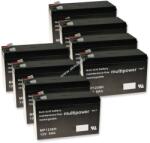 Multipower Powery ólom akku MP1236H kompatibilis APC RBC105 12V 9Ah (7, 2Ah/7Ah is)