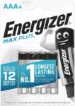 Energizer MAX PLUS AAA, mikro, E92, 4db/csomag - A készlet erejéig!