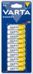 VARTA Energy 4106 LR6/AA Mignon ceruza 1, 5V 30db/csomag elem alkáli-mangán