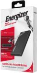 Energizer MAX Powerbank 10000mAh, 10, 5W, fekete