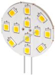 Goobay LED G4 2W 3000K 123° helyettesíti a 20W halogénlámpát melegfehér nem dimmelhető
