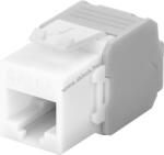 Goobay CAT 6a KeyStone RJ45 csatlakozó, árnyékolatlan, 500MHz