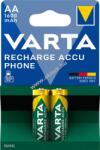 VARTA ceruza akku AA Mignon 1600mAh 2db/csomag