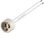 Goobay GU10 lámpa foglalat 0, 15m kábel max. 100W 250V kerámia - A készlet erejéig