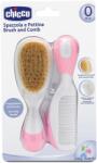 Chicco Комплект гребен и четка за коса Chicco, розов (N0609)