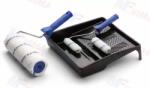 Schuller Blueline SET, festőhenger szett (1db 25cm-es + 2db 10cm-es henger + nyelek + festékedény)