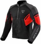 Rev'it! Jacket GT-R Air 3 Black/Neon Red L Geacă textilă (FJT307-1270-L)