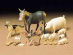 TAMIYA Livestock Állatfigurák Készlet