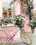 Zuty Pictura cu diamant Bicicleta de flori (D00-040-050-608477)