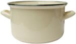 Emalia Olkusz Zománcozott Fazék - 18 cm/2.6 L, Krém