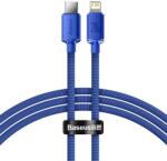 Baseus CAJY000203 Crystal Shine sorozatú adatkábel USB-C - Lightning 20W 1, 2m kék
