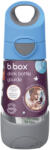 b.box szívószálas tritán kulacs 450 ml (kék-szürke)