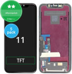 Apple iPhone 11 - LCD Kijelző + Érintőüveg + Keret TFT (5 Pack)