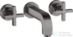 Hansgrohe AXOR Citterio falsík alatti mosdó csaptelep 16, 2 cm-es kifolyóval, polírozott fekete króm 39313330 (39313330)