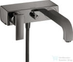 Hansgrohe AXOR CITTERIO kádtöltő csaptelep zuhanyszett nélkül, polírozott fekete króm 39400330 (39400330)