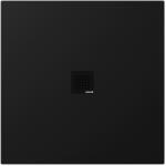 POLYSAN TRENECA vágható öntött márvány zuhanytálca 90x90 cm, matt fekete 84300.21 (84300.21)
