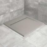 Radaway Teos C 80x80 szögletes, lapos, műmárvány zuhanytálca, cemento (RW-HTC8080-74)