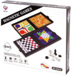  Mágneses társasjáték 5 az 1-ben