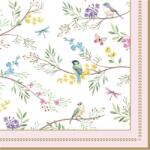 Easy Life Papírszalvéta 33x33cm, Birds Melody, 20db-os
