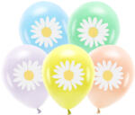 Partydeco Szülinapi latex lufi 11" 28cm 5db, Virág (LUFI459464)