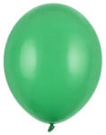 Partydeco Lufi Strong 5" (12cm-es) Latex léggömb, 100db/csomag, Smaragdzöld (LUFI556033)