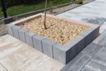 Elpreco Bordura palisada Trent Gri 50x8x25 cm (ELP-C10232400015)