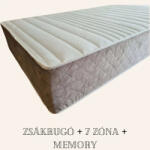 Ortho-Sleepy Relax Spring Zsákrugós Matrac memory és 7zónás réteggel. - 25cm magas, 140x200cm (MATSLP-zsakrugos-7zonasHR-140x200cm)