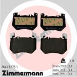 ZIMMERMANN set placute frana, frana disc ZIMMERMANN 26443.175. 1 (26443.175.1)