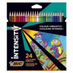  Цветни моливи BIC Intensity 24 цвята