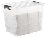 NHG IRIS Home Box 40 literes tárolódoboz zárható tetővel (NHG_22420800) (NHG_22420800)