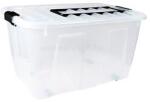 NHG IRIS Home Box 86 literes tárolódoboz zárható tetővel, kerekekkel (NHG_22270800) (NHG_22270800)
