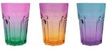 SOLMAZER IRIS színátmenetes üveg pohár 245ml 131607-005 (131607-005) - bestbyte