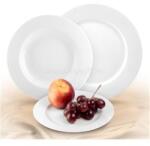 ROTBERG Basic fehér 22cm 6db-os porcelán mélytányér szett (1201BAS001) (1201BAS001)